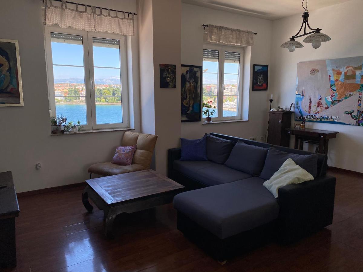 Breathtaking Sea View Condo In City Center Zára Kültér fotó